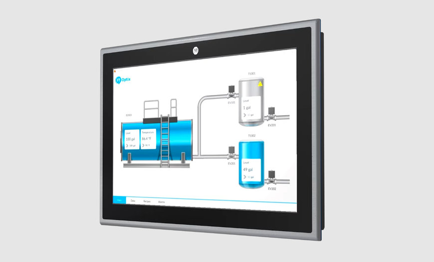 Rockwell Automation provides customizable graphic terminals for enhanced plant connectivity